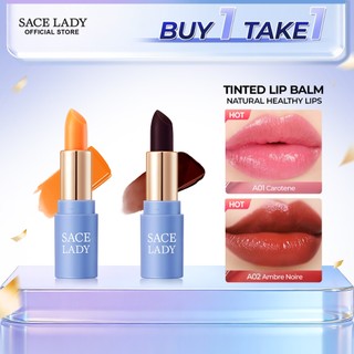 【BUY 1 TAKE 1】SACE LADY Lip Tint Lasting Waterproof Lipstick Moisturizes Color Changing Tinted Lip Makeup Lip Blam