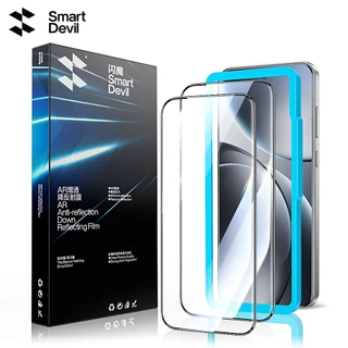 SmartDevil AR HD Tempered Glass For OPPO Find X9 Pro/X9 Anti-Reflective Anti-Glare Explosion-Proof Drop-Resistant Full-Screen Coverage Strong Anti-Fingerprint