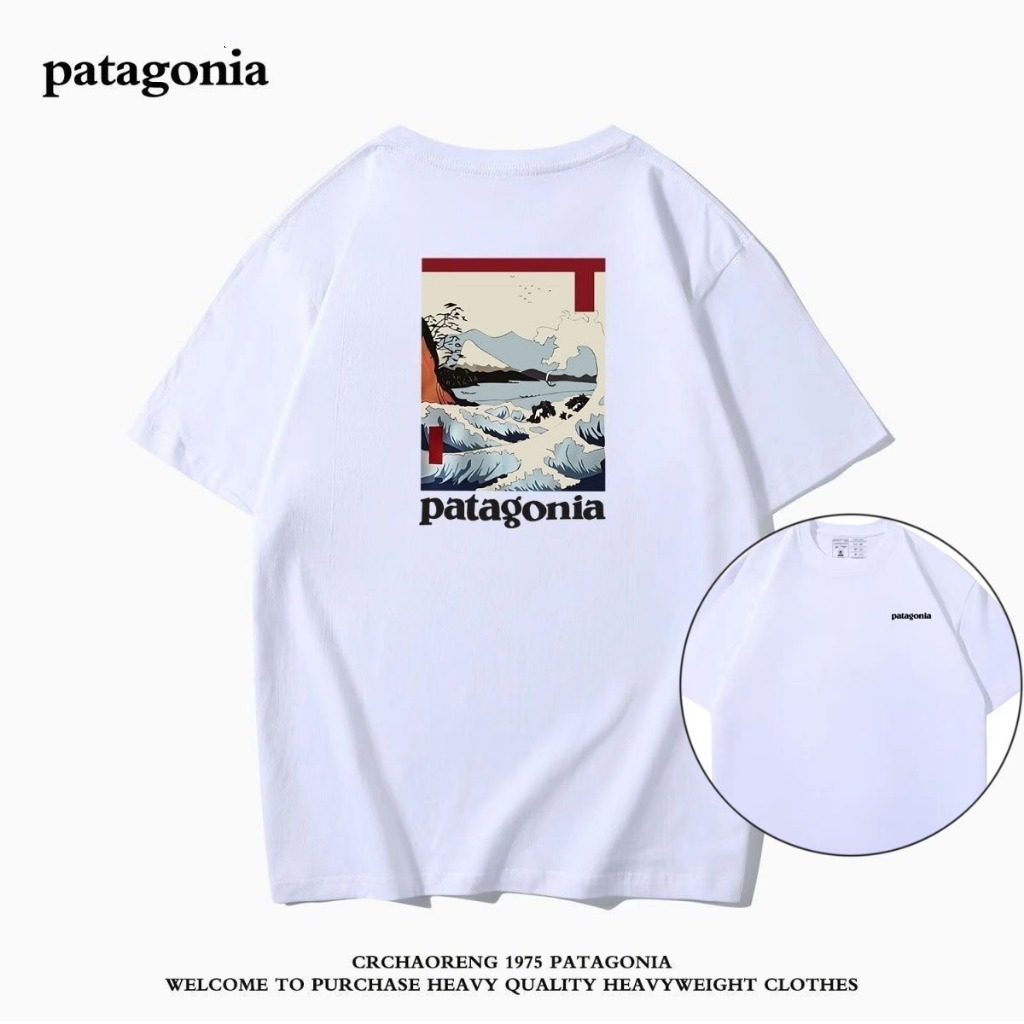 เสื้อยืดรอบคอดีไซน์หลวม พิมพ์ลายแฟชั่น สำหรับผู้ชายและผู้หญิง ขนาด S-3XL