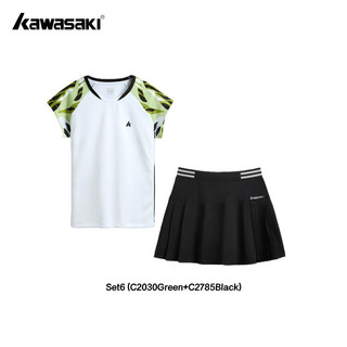 KAWASAKI คาวาซากิ 2025 ใหม่แบดมินตันกีฬาเสื้อยืดผู้ชายและผู้หญิงเหงื่อ-ไส้ตะเกียง แห้งเร็วระบายอากาศเสื้อลําลอง เค1ค02-ค2030&เค1ค02-ค1030