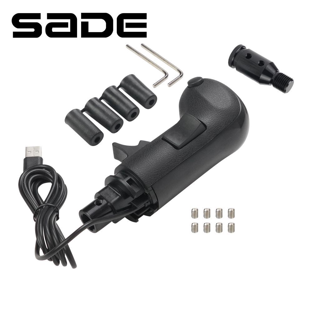 SADE ATS ETS2 รถบรรทุกจําลองเกม PC USB เกียร์ต่ําจําลอง Shifter Knob สําหรับ Logitech G923 G29 G27 G