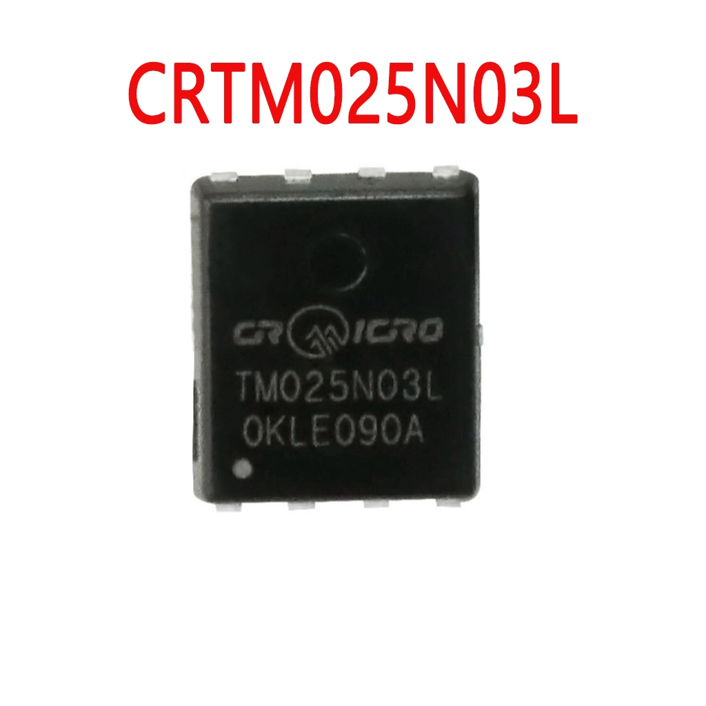 ยี่ห้อใหม่ CRTM025N03L Huarun Micro 30V 60A MOS Field Effect Tube บรรจุภัณฑ์ DFN5X6