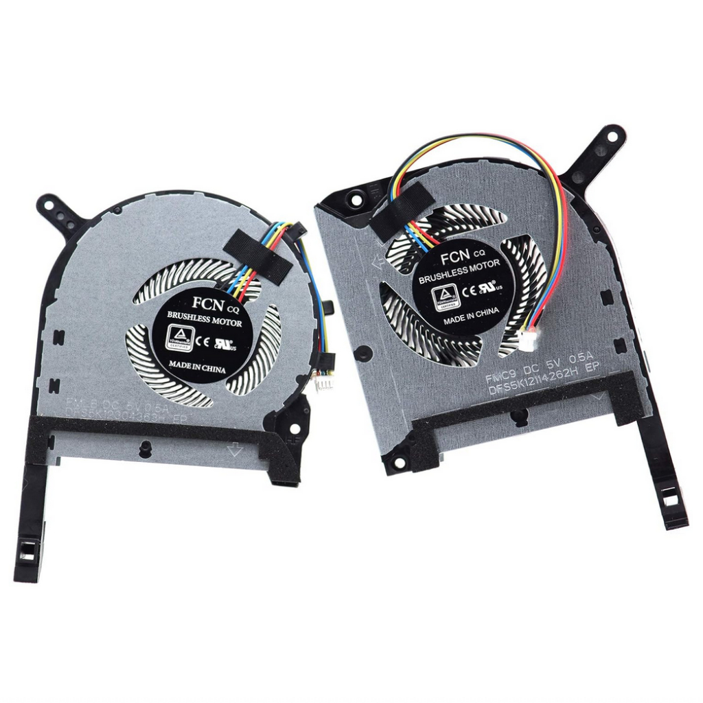 แล็ปท็อป CPU GPU Cooling Cooler พัดลมสําหรับ Asus TUF Gaming FX506 FX506L FX506LI FX506LH FX506LU FA