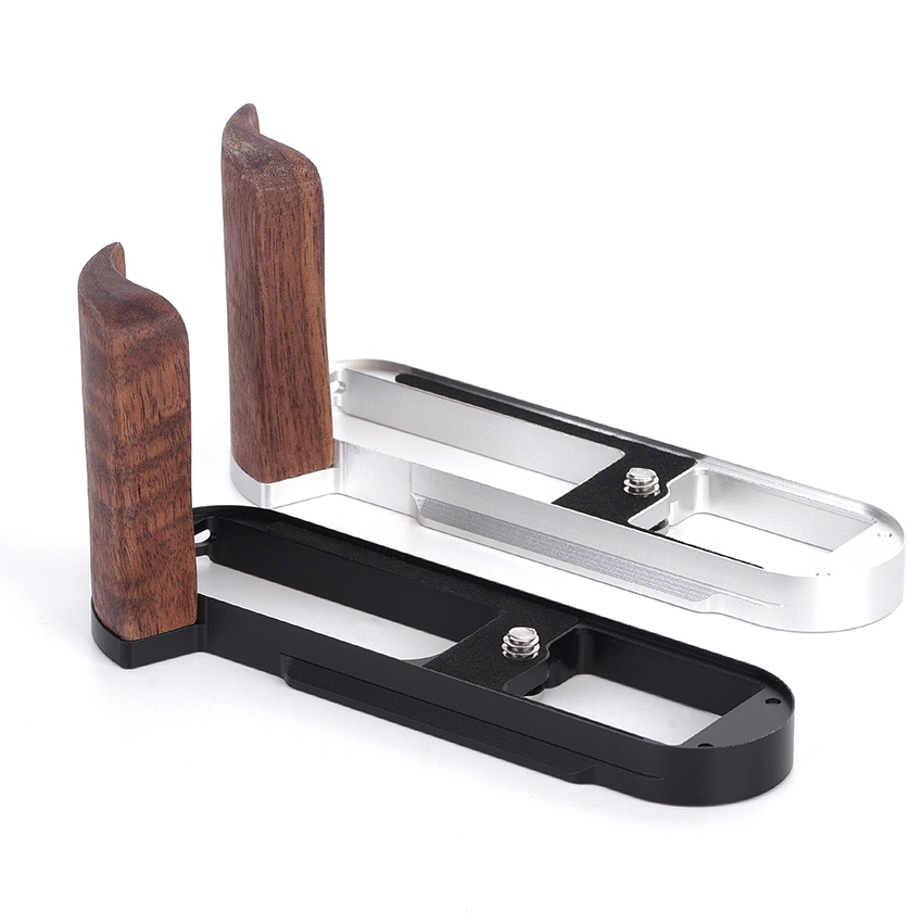 ไม้เนื้อแข็งจับกล้องดิจิตอลสําหรับ Leica Q3/Leica Q3 43/Leica Q3 Monochrom/ Leica Q2 กล้องดิจิตอล