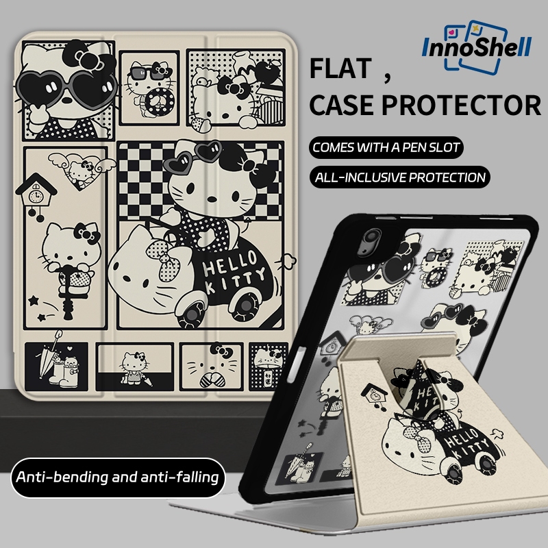 เคสipad หมุนได้ 360°สําหรับ เข้ากันได้สำหรับ gen10 Gen11 A16 Gen7/8/9 10.2 Pro11 2018-22 Air4/5 Air7
