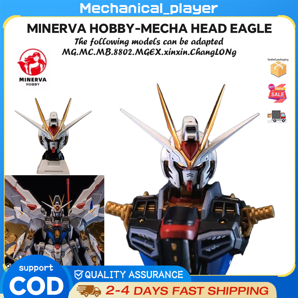 Minerva Mecha head eagle Pre-Coating Assembly Extraordinary Strong Self-Engrabing Luminous head