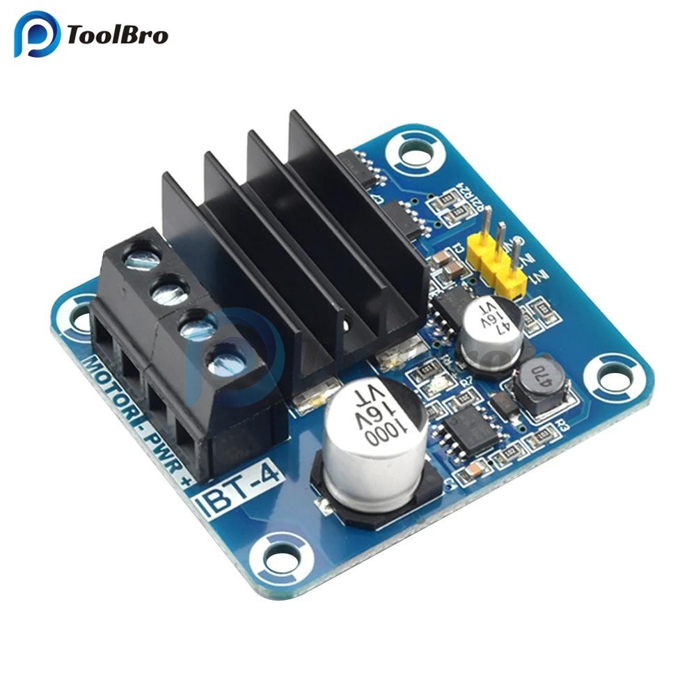 1PCS IBT-4 มอเตอร์โมดูล Semiconductor เครื่องทําความเย็น H สะพานไดรฟ์ MOSFET High Current 50A DC 5V ถึง 15V