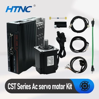 HLTNC 400W 750W ชุดเซอร์โวมอเตอร์ – ความเร็วสูง 3000RPM พร้อมการควบคุม 5-24V/0-10V/RS485 สําหรับเราเตอร์ CNC