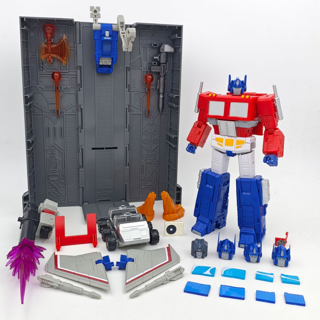 Transformation MD005 MD-005 KO SS86 OP Prime Action Figure พร้อมอุปกรณ์เสริมและรถม้า