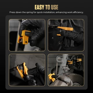 【ส่งไว】 AUTOOL แคลมป์หนีบท่อน้ำมัน จุกอุดท่อเบรก แบบสากล Line Stopper Tool สำหรับเปลี่ยนน้ำมันเบรก ซ่อมระบบเบรก รถยนต์และมอเตอร์ไซค์