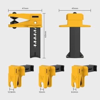 【ส่งไว】 AUTOOL แคลมป์หนีบท่อน้ำมัน จุกอุดท่อเบรก แบบสากล Line Stopper Tool สำหรับเปลี่ยนน้ำมันเบรก ซ่อมระบบเบรก รถยนต์และมอเตอร์ไซค์