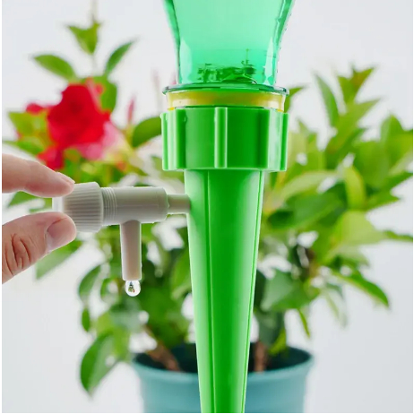 1/2/6 ชิ้นปรับพืช Self-Watering Spiked Dripper สวน Houseplant อัตโนมัติหม้อรดน้ํา Dripper