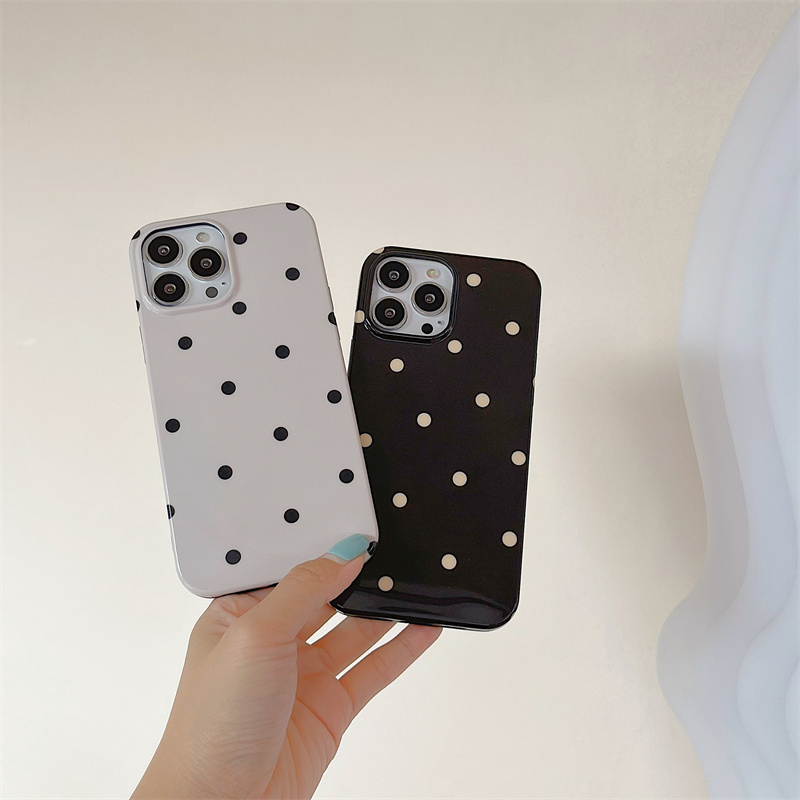 IPhone 17 Pro max 16 Pro Dot ลายวัสดุ TPU เคสโทรศัพท์กระบวนการ IMD