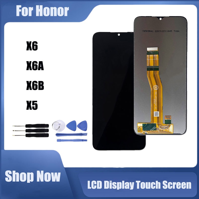 สําหรับ Honor X6 X6A X6B X5 จอแสดงผล LCD Touch Screen Digitizer Assembly Replacement