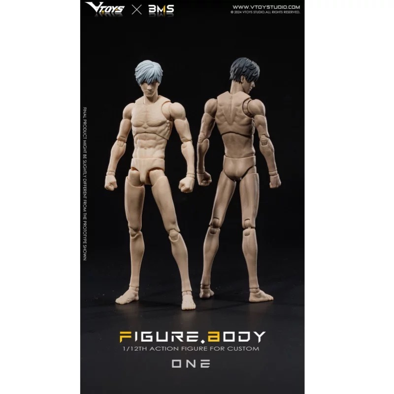 VTOYS X BMS Figure BODY 1/12 ONE VB002 VB003 ACTION Figure สําหรับ CUSTOM