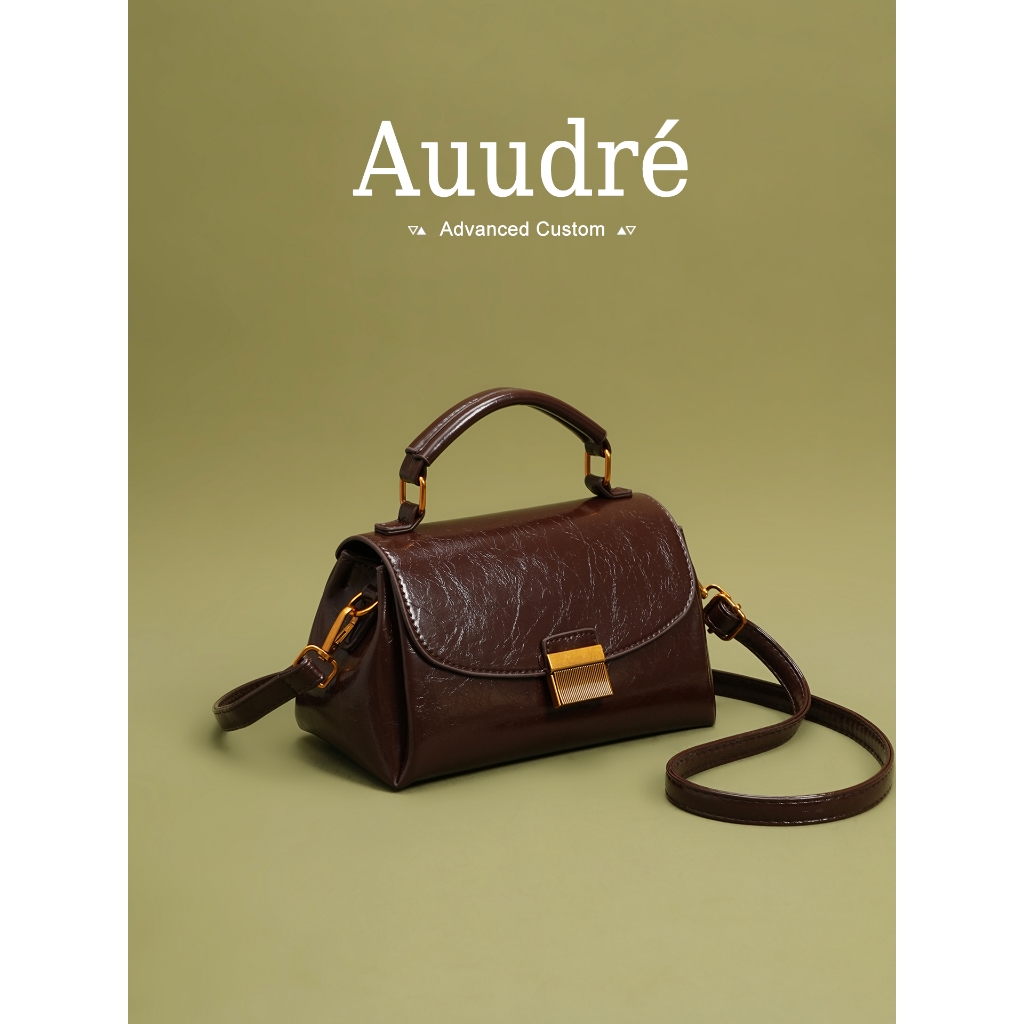 Auudre Retro Niche Handbag Commuter Crossbody Small Bag