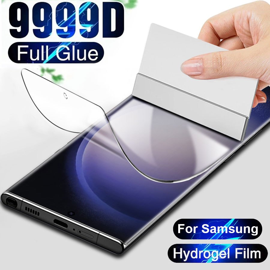 เต็มจอ ป้องกันหน้าจอ สำหรับ Samsung Galaxy S8 S9 S10 S20 S21 S22 S23 S24 S25 S26 Note 8 9 10 20 Ultra