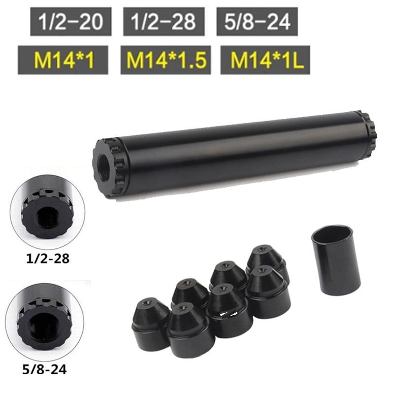 ใหม่ 6 นิ้ว 1/2-20 1/2-28 5/8-24 M14X1 M14X1L M14X1.5 M24X1.5 M15X1 Single Core อลูมิเนียมการใช้กรอง