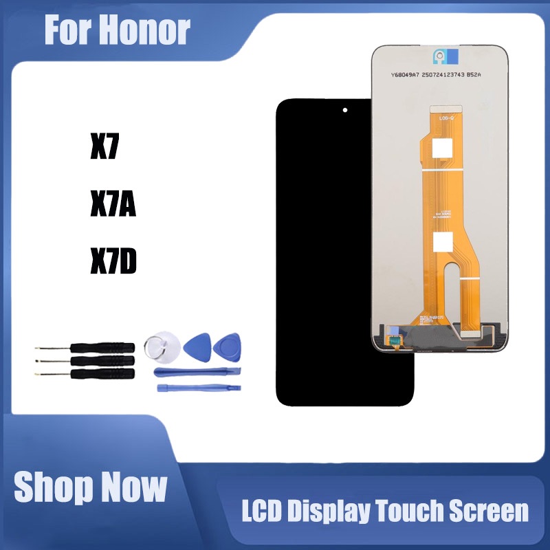 สําหรับ Honor X7 X7A X7D จอแสดงผล LCD หน้าจอสัมผัสเปลี่ยน
