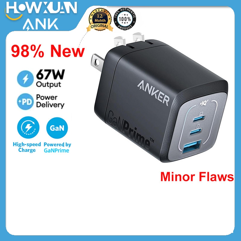 ANK Prime 67W USB C Charger GaN Wall Charger