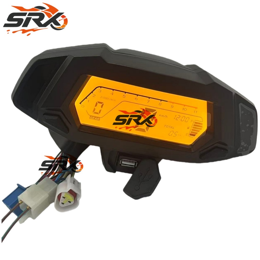 Dành cho GPX Demon 150GR GPX 150GR xe mô tô Speedometer RPM dành cho Italika 250z 2019-2023 công cụ kỹ thuật số F04010196
