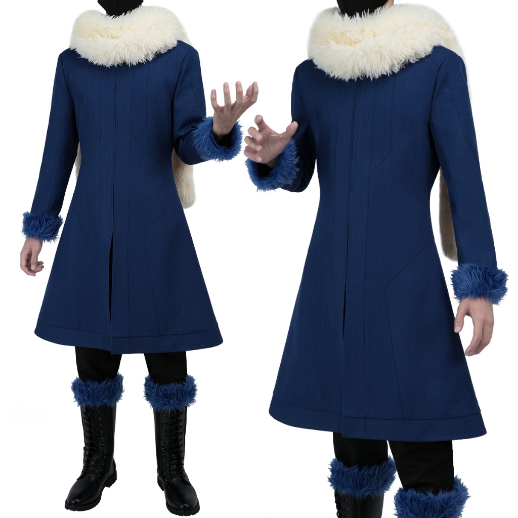 HOLOUN ชุดคอสเพลย์ Rimuru Tempest  Slime Cosplay Costume พร้อมโค๊ทฤดูหนาวสีฟ้า