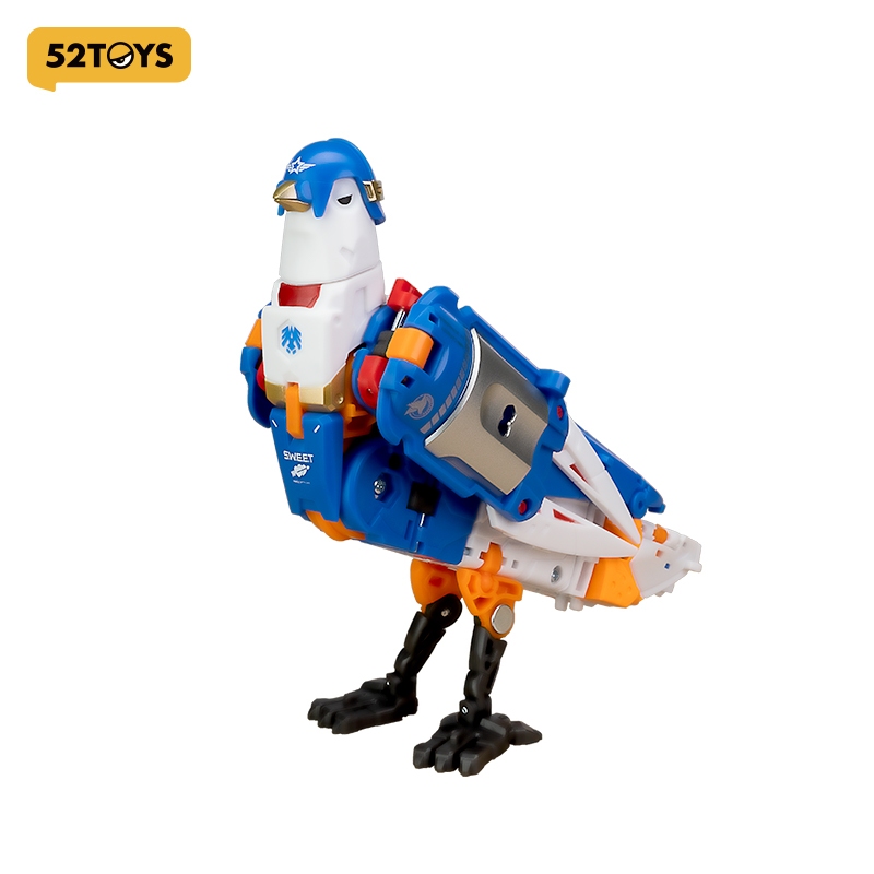 52TOYS BEASTBOX BB-76 LOVE BIRD Mecha Deformation Action Figure Portable Model