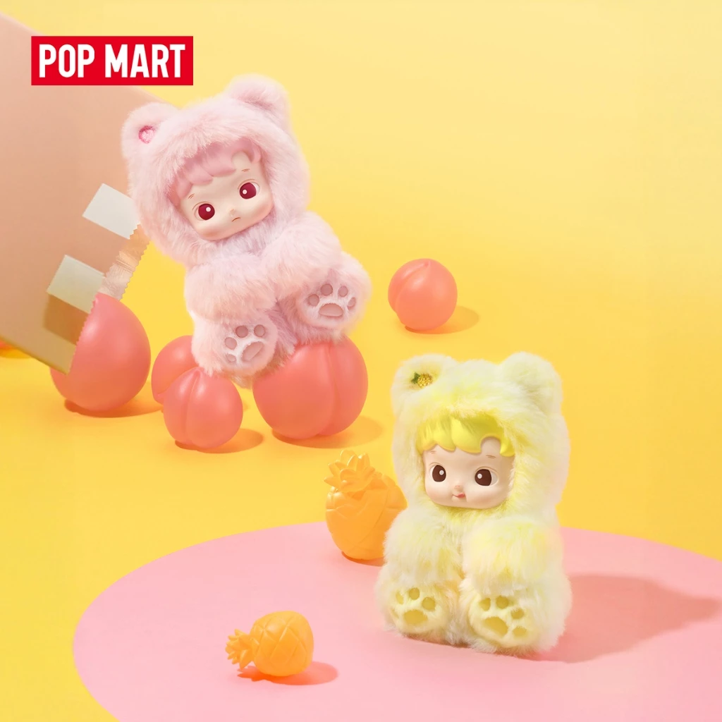 POP MART HACIPUPU Gummy Bear Series-Vinyl Plush Pendant Blind Box