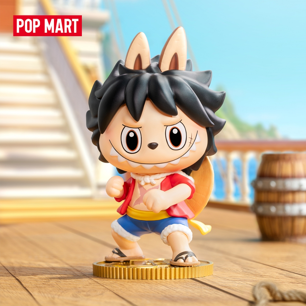 POP MART THE MONSTERS × One Piece Series Figures Blind Box Action Toys Figure Birthday Gift Kid Toy Collectable Labubu