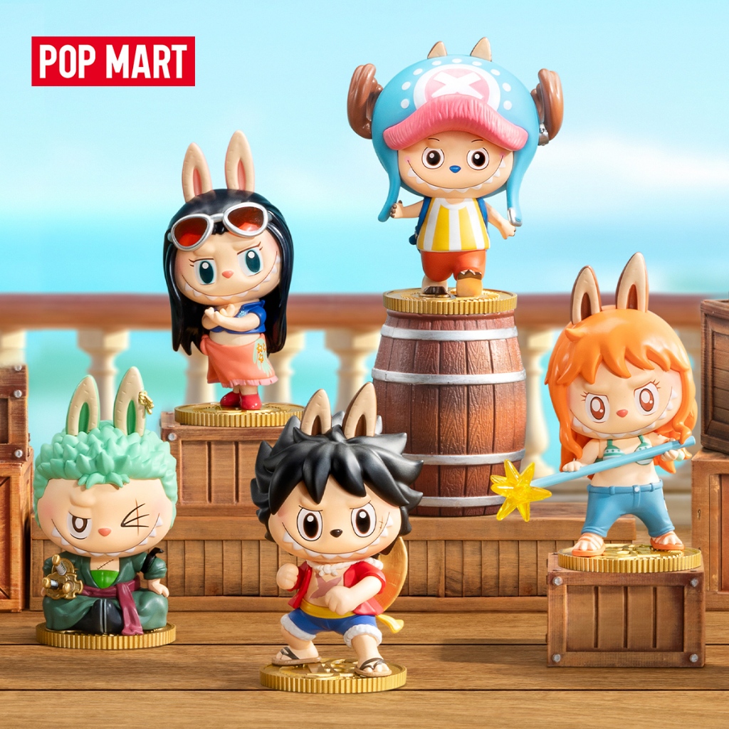 POP MART THE MONSTERS × One Piece Series Figures (whole set) Blind Box Action Toys Collectable Figure Birthday Gift Kid Toy Labubu