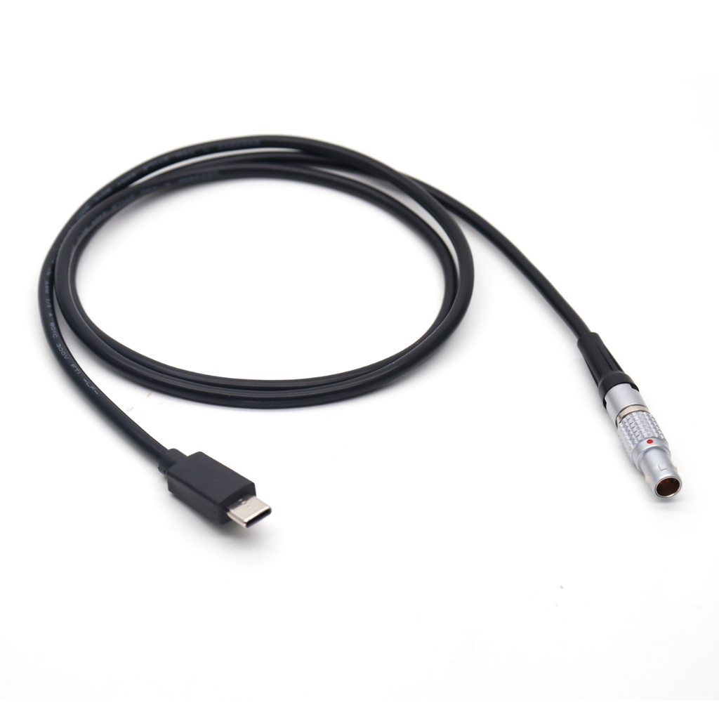 สายไฟ Type-C แหล่งจ่ายไฟสําหรับ DJI Ronin RS3 RS4 ถึง FGG 0B 2Pin สําหรับ Teradek