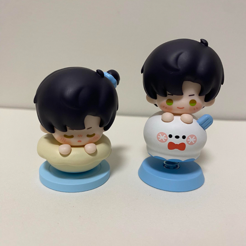[ในสต็อก] สินค้าอย่างเป็นทางการ Love and Deepspace Playful Moments Series Blind Box Stackable Mini Figurines Sylus,Rafayel,Zyne,Xavier Caleb Perfect Collectible Gift Idea 25aa - รูปที่ 6