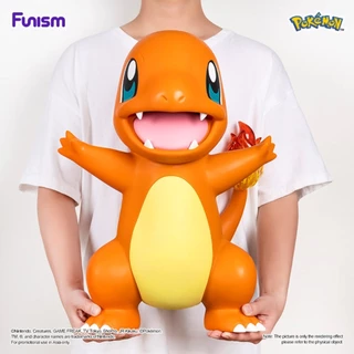 FUNISM Pokemon Home Collection Charmander กล่องตาบอดรูป Series ตัวเลขกล่องตาบอด Action ของเล่นรูปของขวัญวันเกิดของเล่นเด็ก