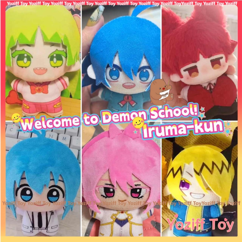 ยินดีต้อนรับสู่โรงเรียนปีศาจ! Iruma-kun อะนิเมะ Suzuki Iruma Baramu Shichiro Uaraku Kuraara 10 ซม.ปล