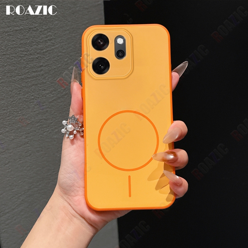 หรูหราผิวรู้สึก Matte เคสโทรศัพท์สําหรับ OPPO Reno 14F 5G Reno 14 Pro 5G Reno 14 5G Full-coverage Dual สีกันกระแทก Anti Fall Soft Edges ฝาครอบป้องกัน HL01