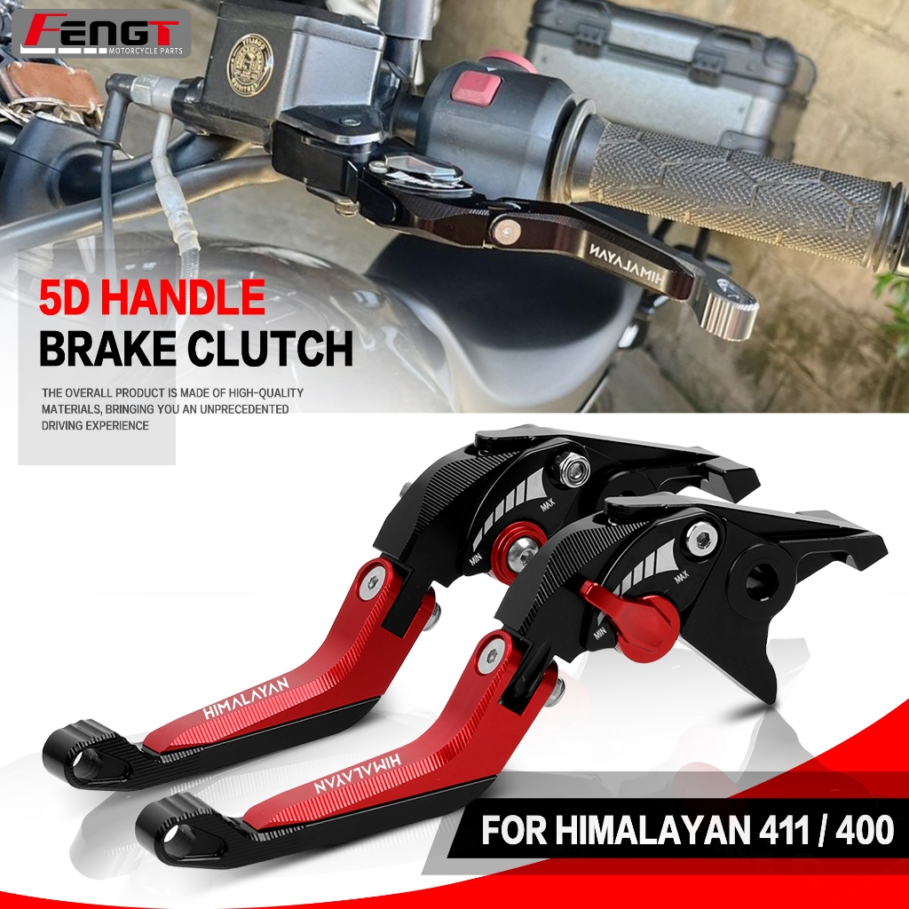 ใหม่ 5D ก้านเบรคสําหรับ Royal Enfield Himalayan 411 400 2016-2023 รถจักรยานยนต์ CNC ก้านคลัทช์เบรคแบ
