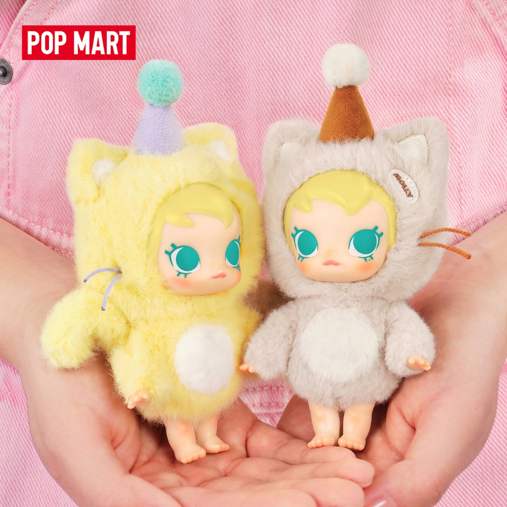 POP MART Baby Molly Pocket Friends Series-Vinyl Plush Pendant Blind Box（whole set）