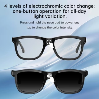 Airmars E05 แว่นตาอัจฉริยะ หูฟังบลูทูธ5.4 AI Real-Time นักแปล เสียงดี HD Calls เปลี่ยนสีสัมผัส