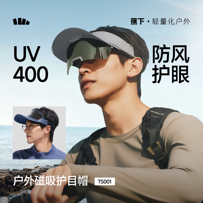 Beneunder TS001 แว่นกันแดดแม่เหล็กผู้ชาย Sun Cap