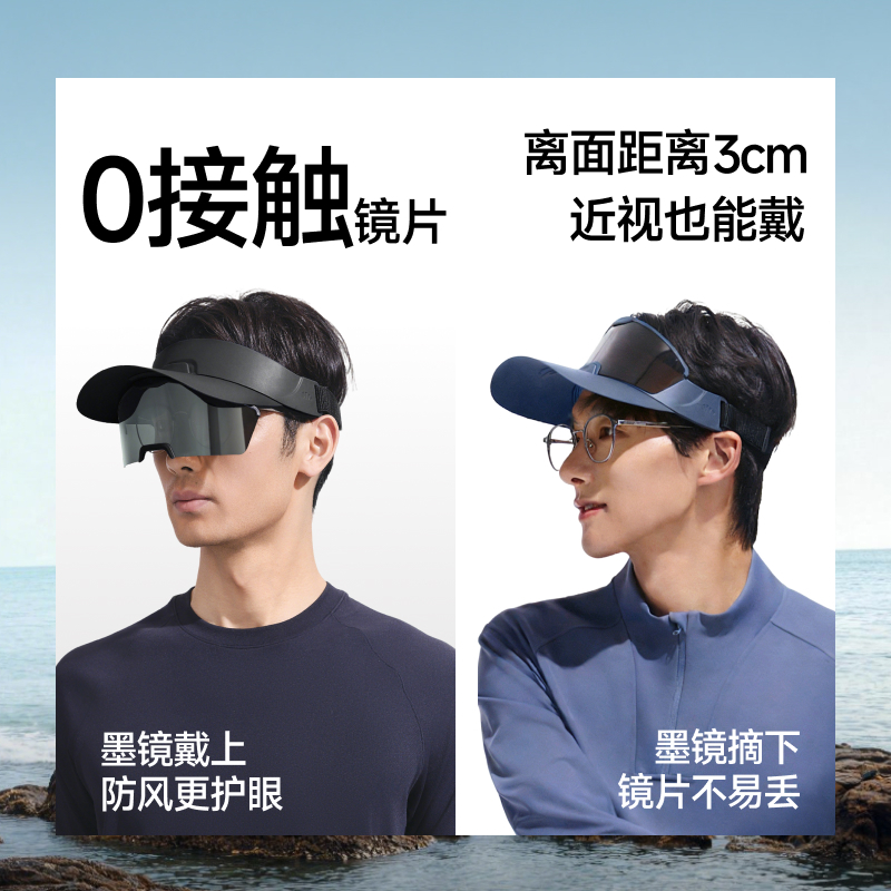 Beneunder TS001 แว่นกันแดดแม่เหล็กผู้ชาย Sun Cap รูปที่ 5
