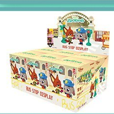 ⚡เตรียมการจัดส่ง⚡กล่องสุ่ม Crazy Animal City Bus Station Series ฟิกเกอร์กล่องลึกลับ