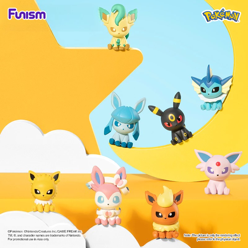 FUNISM Pokemon PALMSIZE WONDERS 2 Series Blind Box Series of trendy Blind Box figures รุ่นของเล่นเคลื่อนย้ายได้ของขวัญวันเกิด thumbnail 8