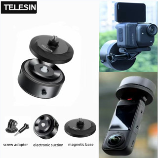 TELESIN Action กล้อง Universal แม่เหล็กดูดฐานสําหรับ DJI Osm…