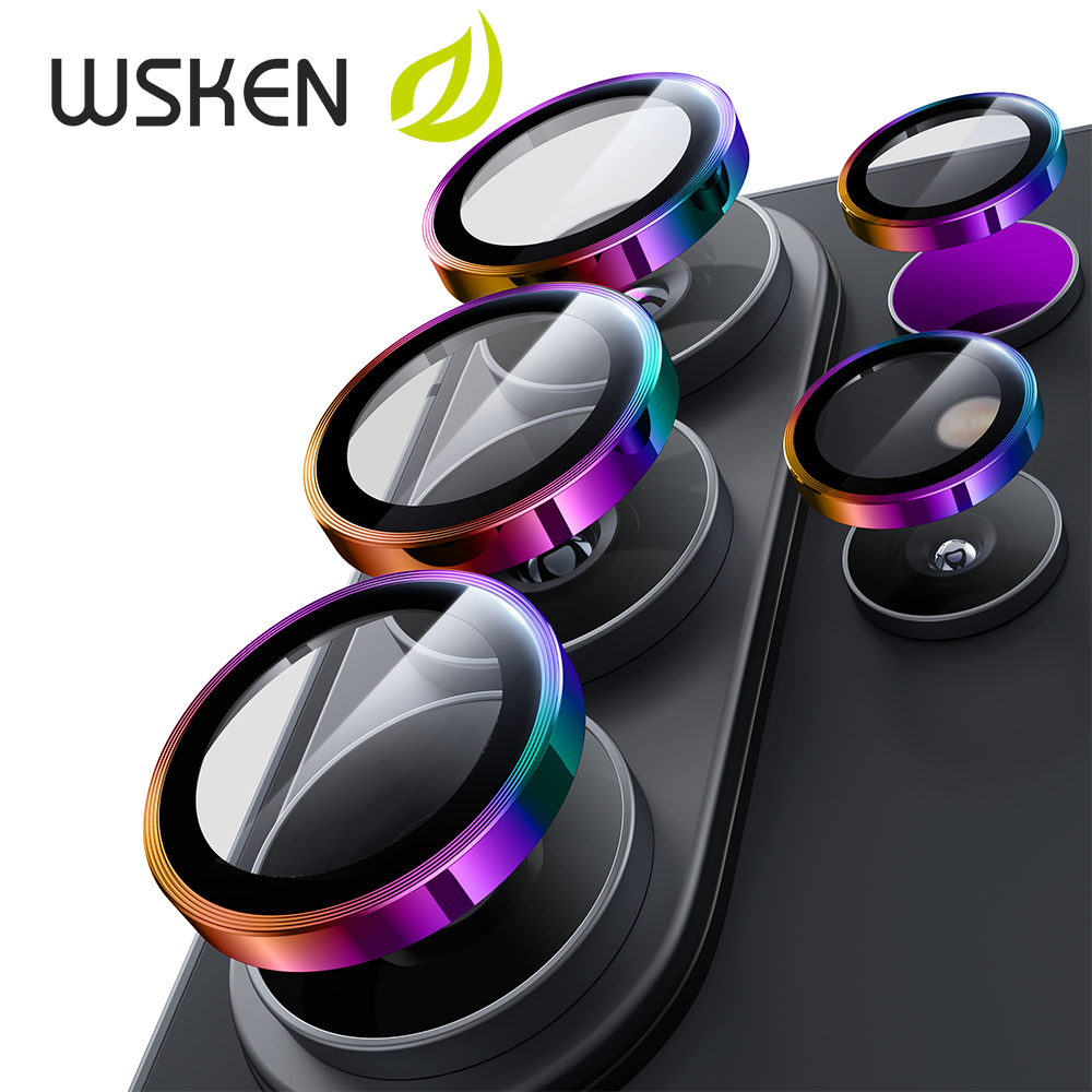 WSKEN ฟิล์มกล้อง for Samsung S26 Ultra แผ่นป้องกันเลนส์แยกชิ้น ทนต่อรอยขีดข่วน S25Ultra S24Ultra 5G กล้องหลัง HD ฟิล์มกระจก ติดตั้งง่าย ใช้งานร่วมกับเคสโทรศัพท์ได้