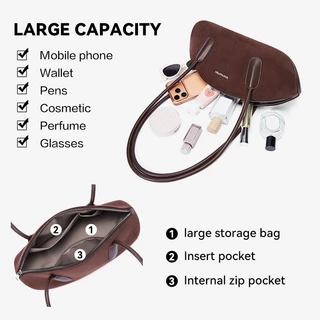 BOSTANTEN Paseo Bag กระเป๋าสะพายไหล่ผู้หญิงทันสมัย ​​สไตล์เกาหลี ทรงเพรียวบาง สีสันอ่อนโยน ใช้ได้หลากหลายโอกาส