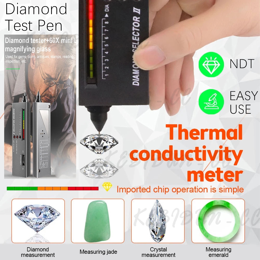 Jewelry Gem Identification ​Diamond Tester Pen