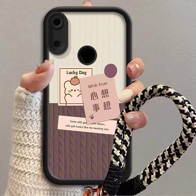 Wish true BearปลอกสําหรับHuawei Y6 2019 Y6 PRIME 2019 Huawei Y6S Huawei Y6P Huawei Y7 2019 Huawei Y7