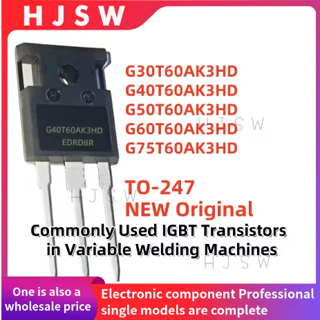 5 ชิ้น 100% ใหม่ Original CR G30T60AK3HD G40T60AK3HD G50T60AK3HD G60T60AK3HD G75T60AK3HD TO-247