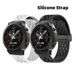 สําหรับ Black Shark GS3 Ultra Strap สายนาฬิกาซิลิโคนแม่เหล็ก 22 มม. การออกแบบรังผึ้งสายรัดข้อมืออุปกรณ์เสริม