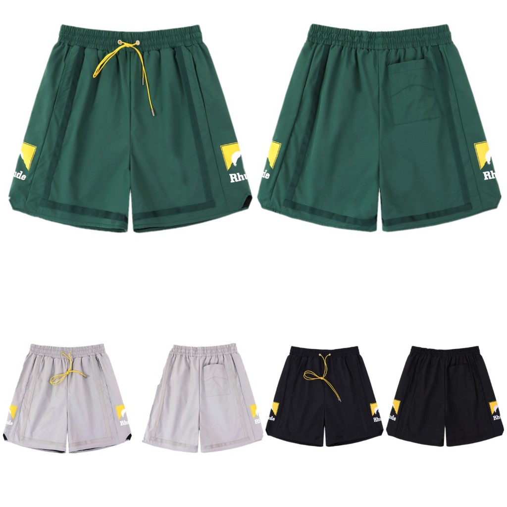26SS Summer New Rhude Logo Printing Shorts